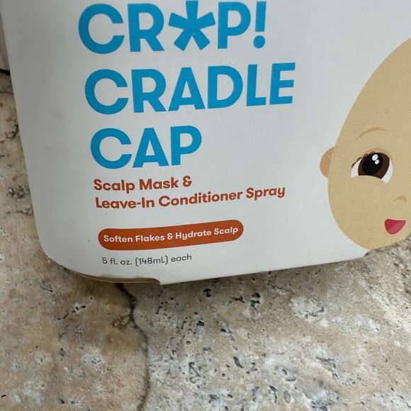 2X Frida Baby Oh Cr*p! Cradle Cap Scalp Mask & Leave-In Conditioner Spray New - Picture 4 of 10